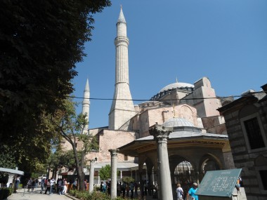 The Hagia Sophia in Istanbul, Turkey. I was there! © w.webbloggirl.com
